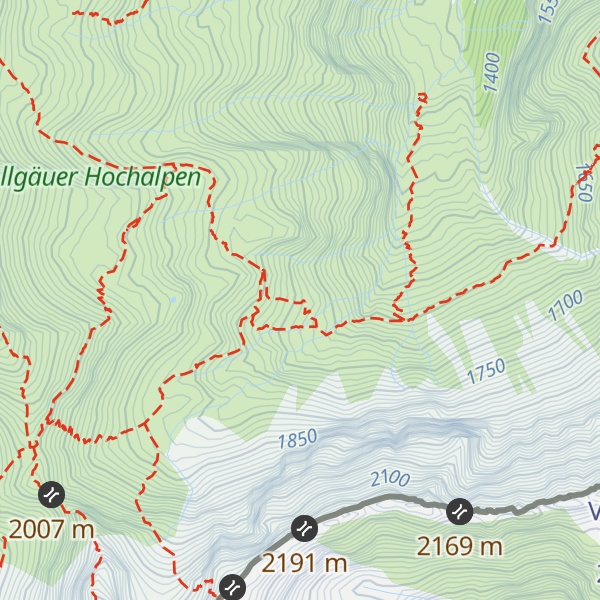 Map of Schieneberghütte