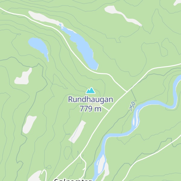 Map of Rundhaugan