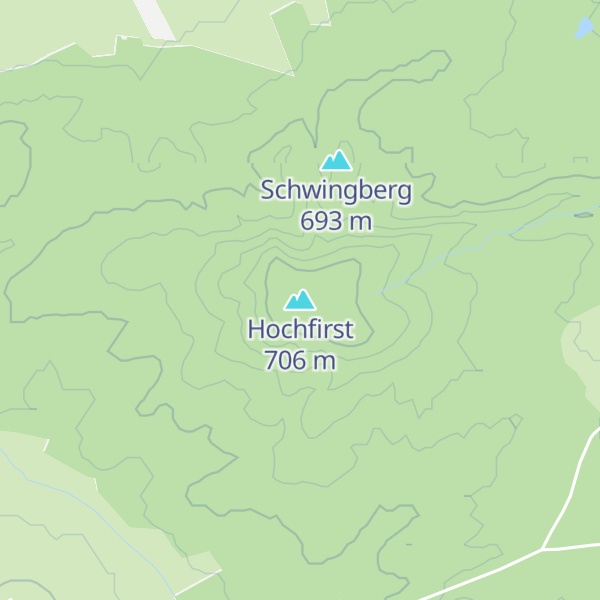 Map of Hochfirst