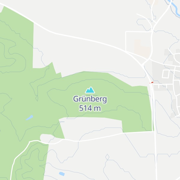 Map of Grünberg