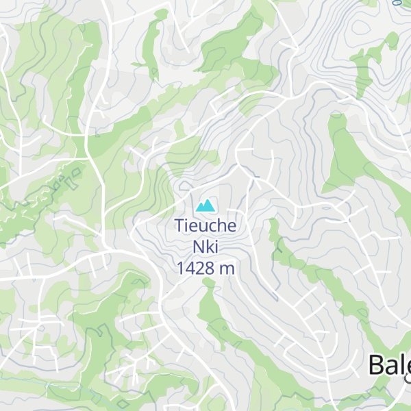 Map of Tieuche Nki