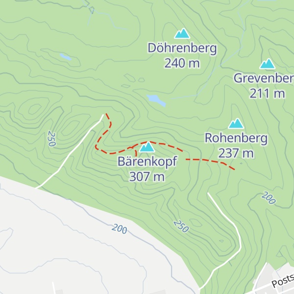 Map of Bärenkopf