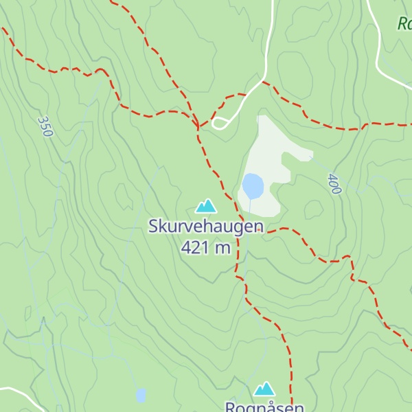 Map of Skurvehaugen