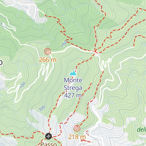Map of Monte Strega