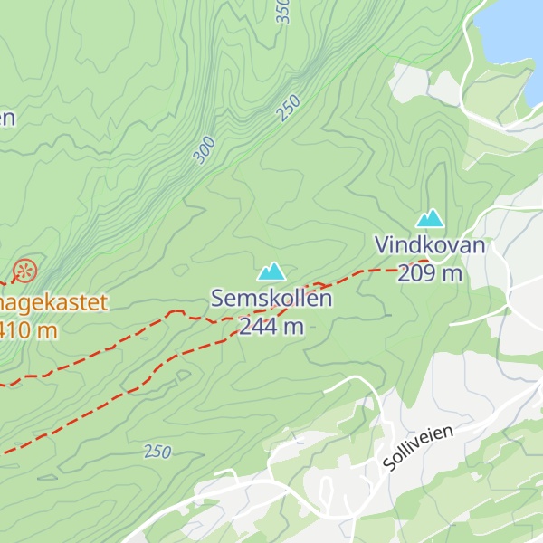 Map of Semskollen