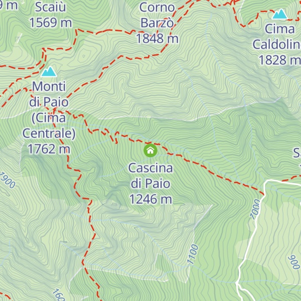 Map of Cascina di Paio
