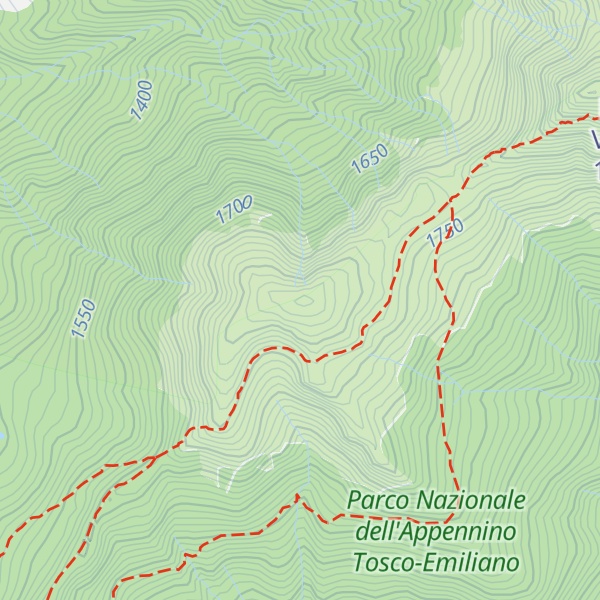 Map of Monte Bocca di Scala