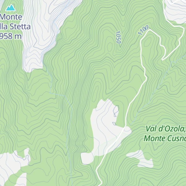 Map of Monte Mezzano