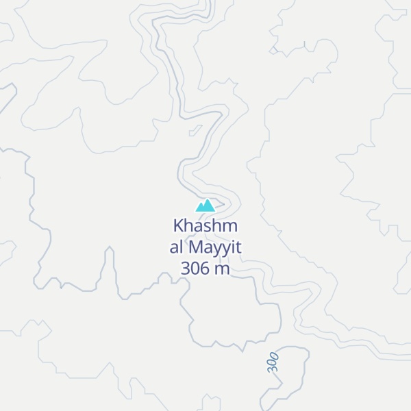 Map of Khashm al Mayyit