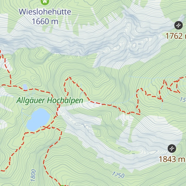 Map of Obere Hütte