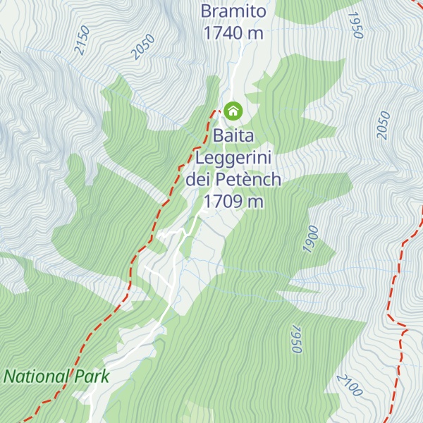Map of Baita Rizzi