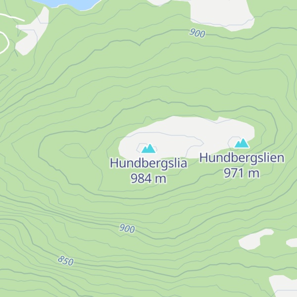 Map of Hundbergslia
