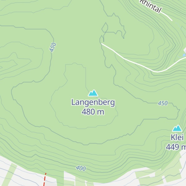 Map of Langenberg