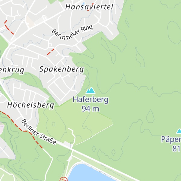 Map of Haferberg