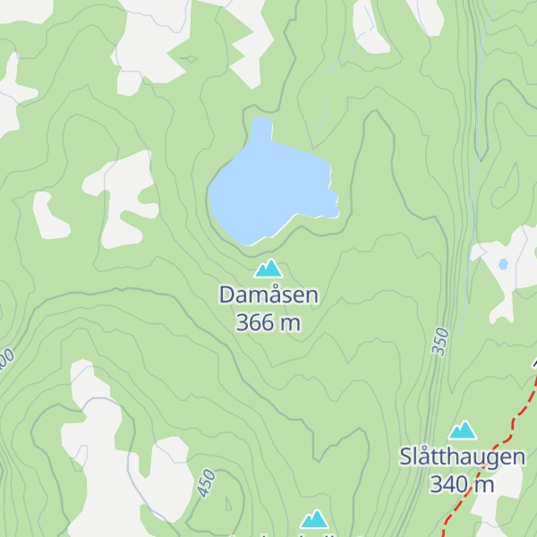 Map of Damåsen