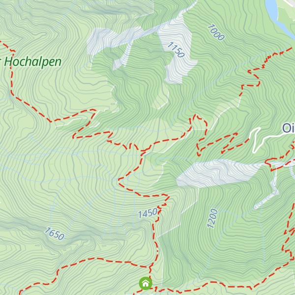 Map of Untere Alpe Elpen