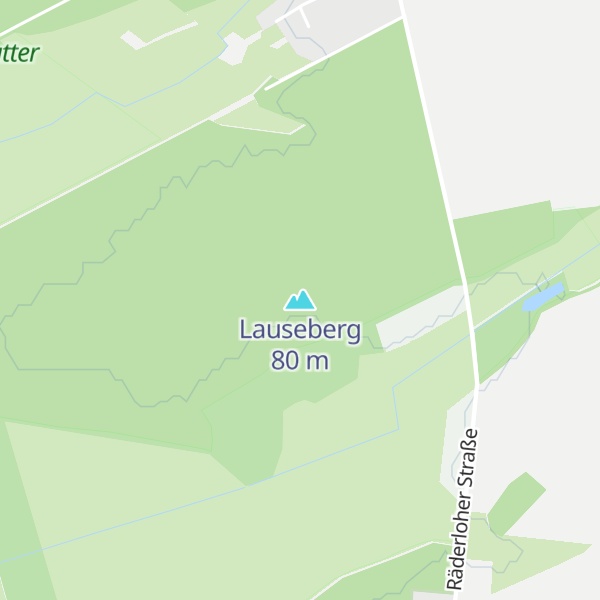 Map of Lauseberg