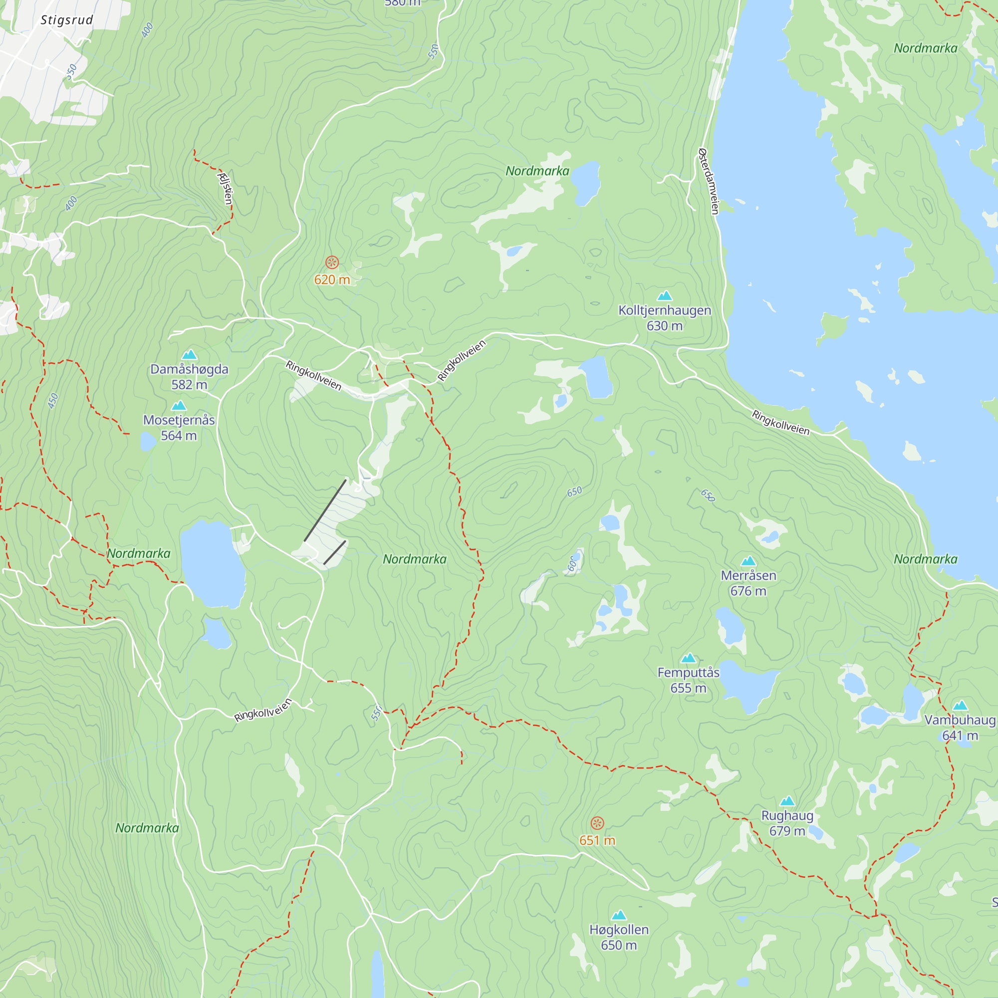 Ringkolltoppen map