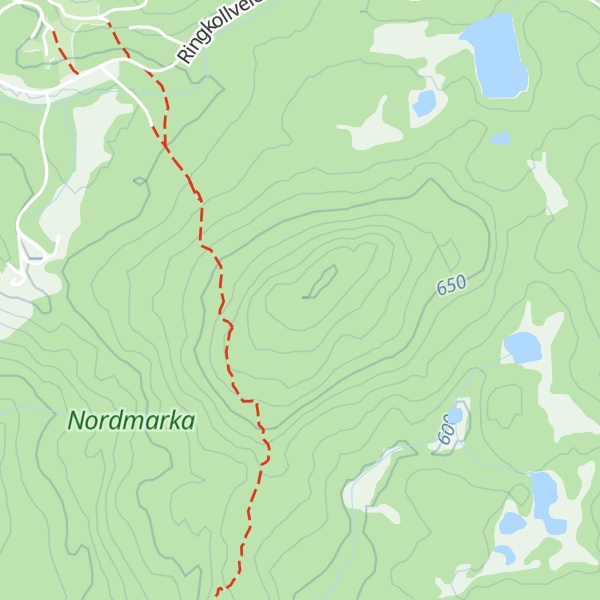 Map of Ringkolltoppen