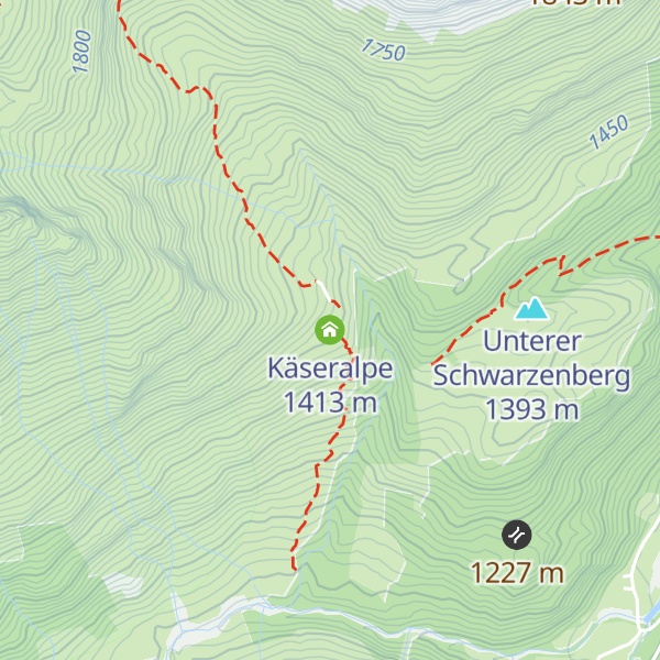Map of Käseralpe