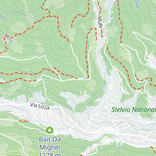 Map of Mangiatoia dei cervi