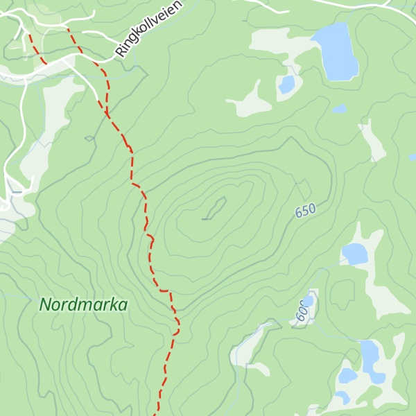 Map of Ringkollen