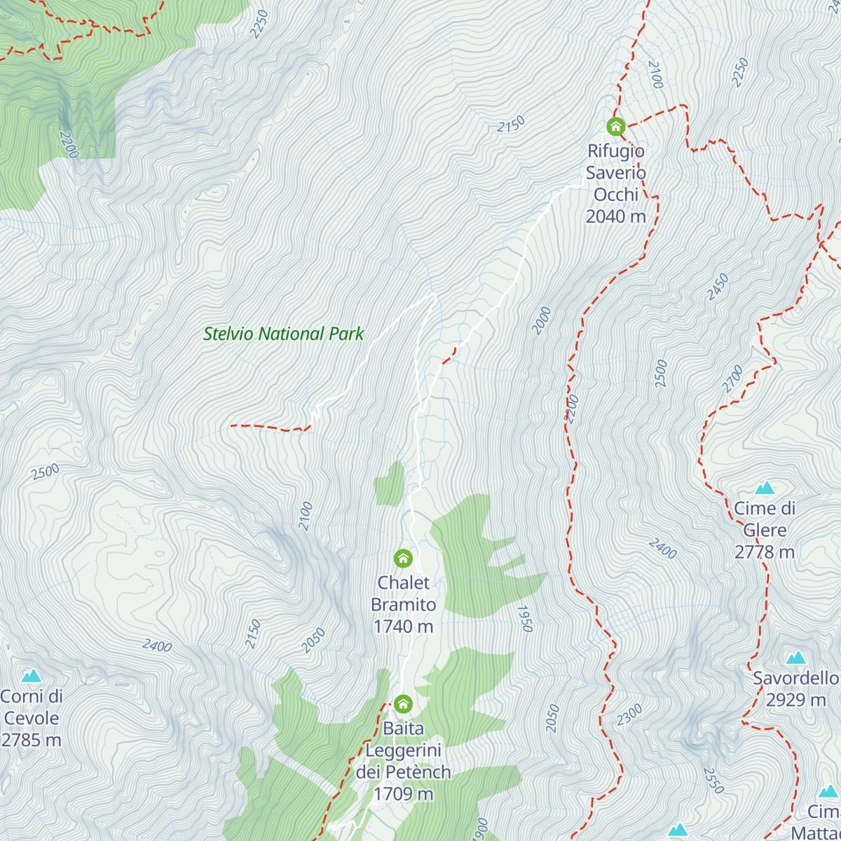 Malga Val Grande map