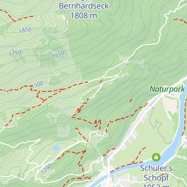 Map of Hofalm