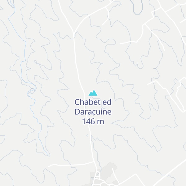 Map of Chabet ed Daracuine