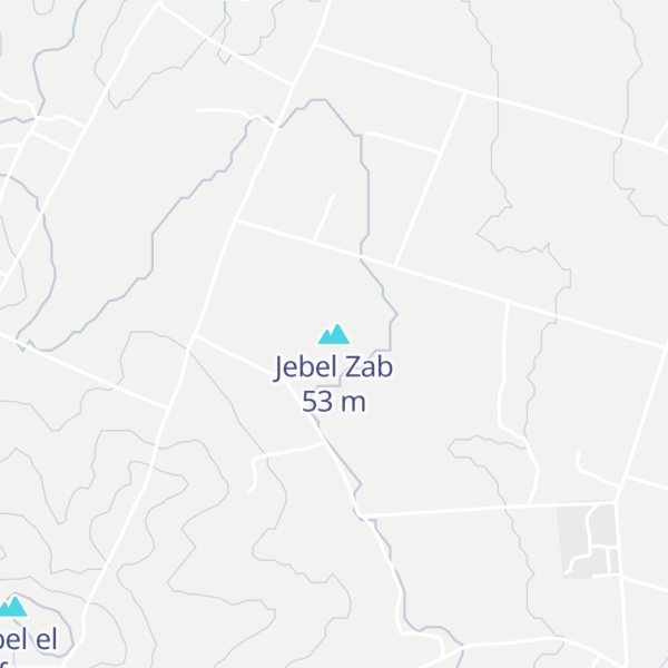 Map of Jebel Zab