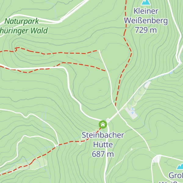 Map of Hühne