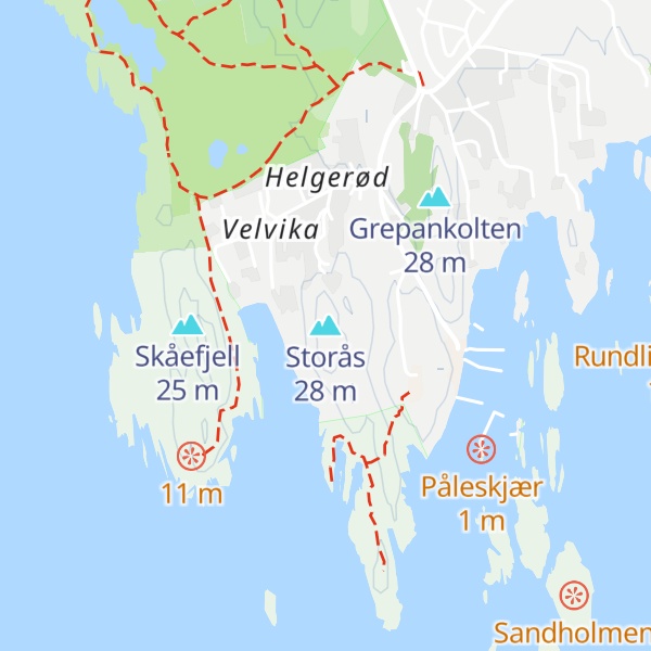 Map of Storås