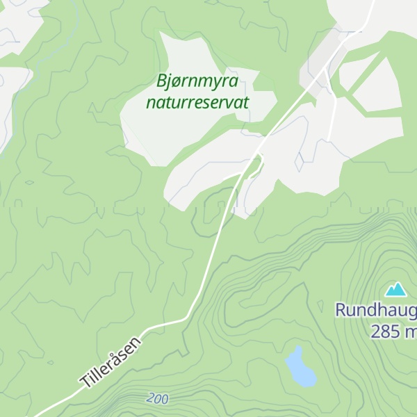 Map of Markahaugen