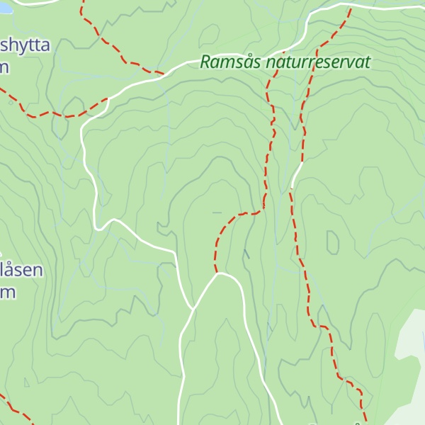 Map of Langåsen