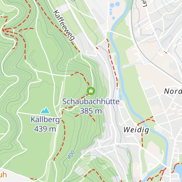 Map of Schaubachhütte