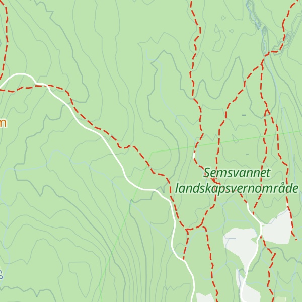 Map of Finnebråtekleiva