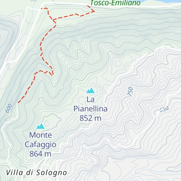 Map of La Pianellina