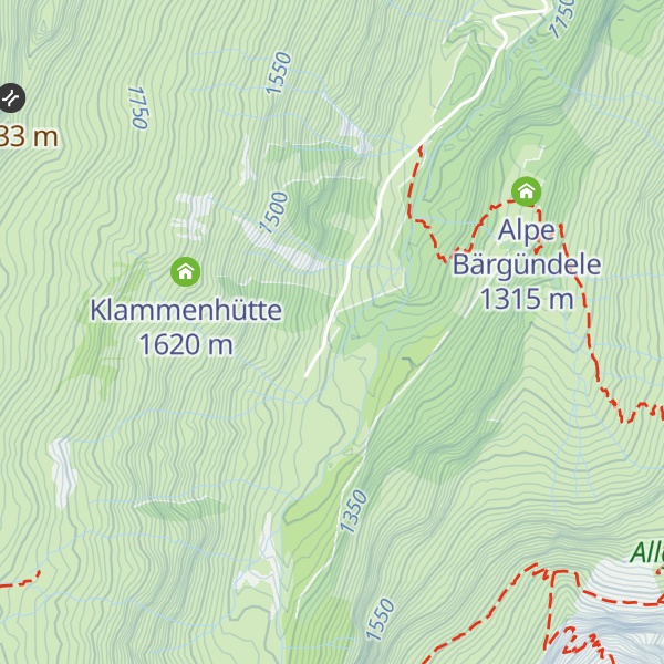Map of Saustieghütte