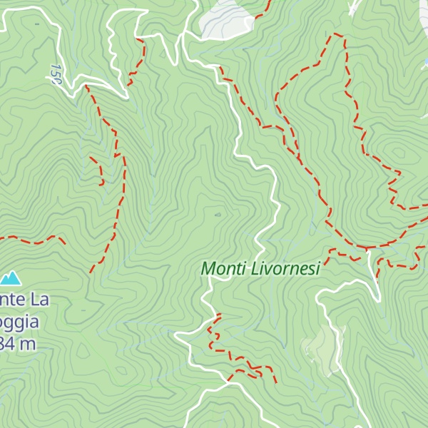 Map of Poggio La Fontaccia