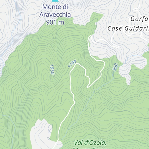 Map of Monte Giardonda