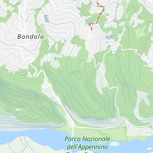 Map of Monte Merlo