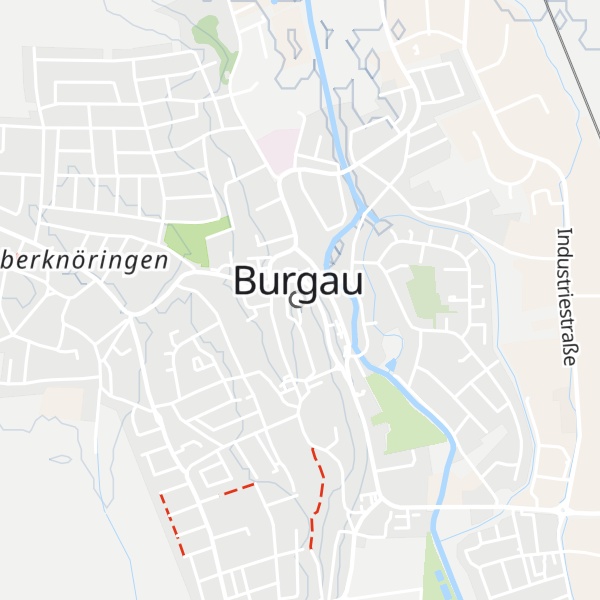 Map of Burgauer Schloss
