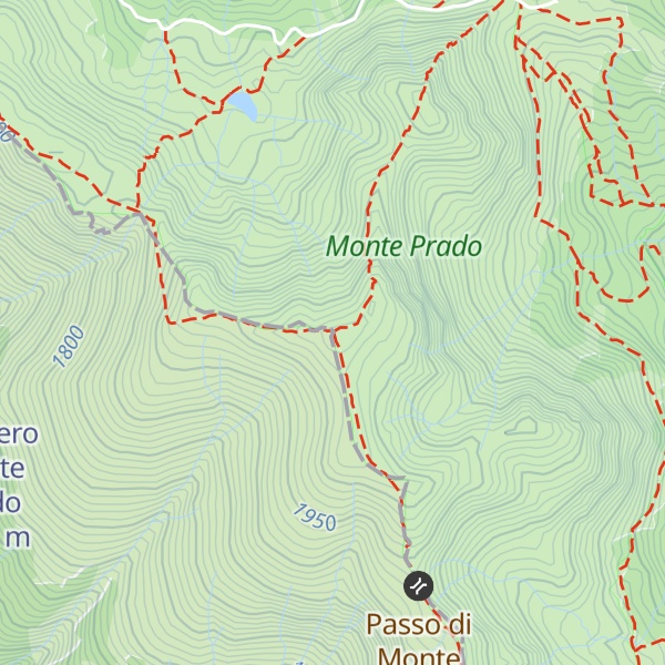 Map of Monte Prado