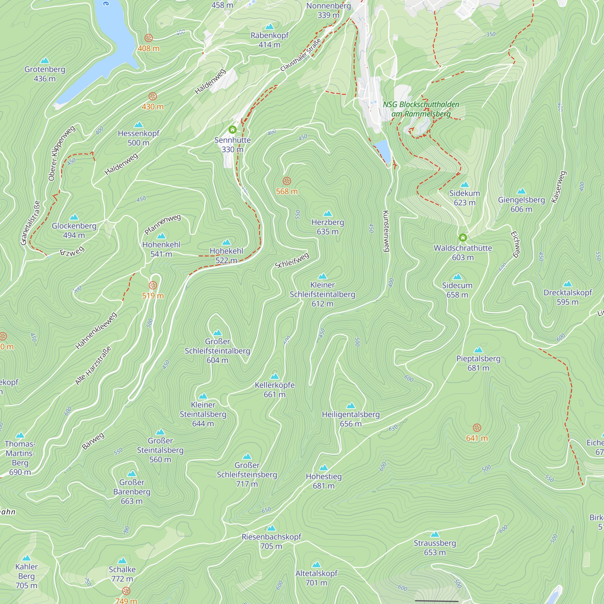 Volksbank-Schutzhütte map