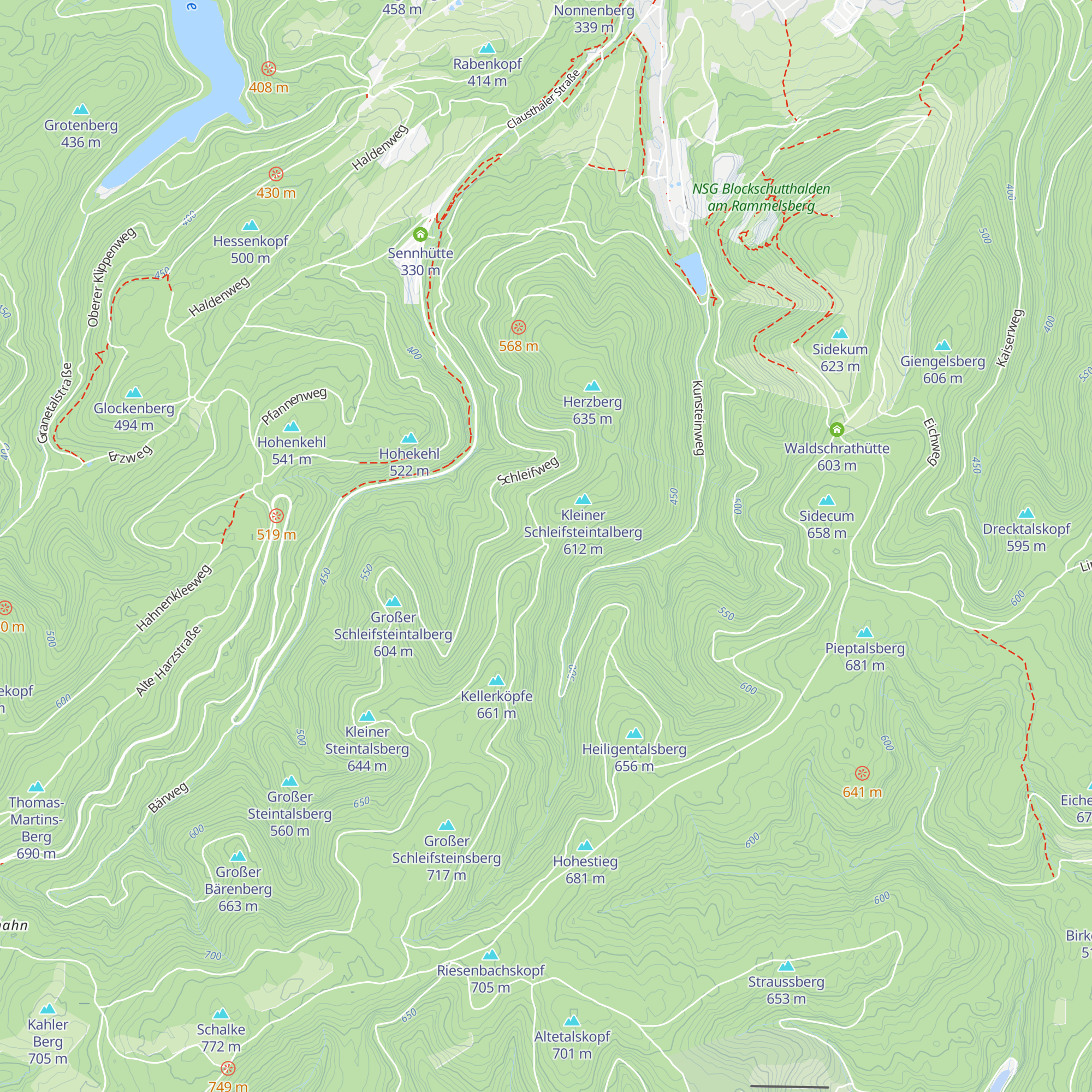 Volksbank-Schutzhütte map