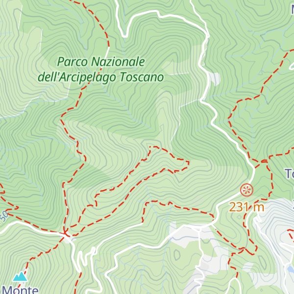Map of Monte Serra