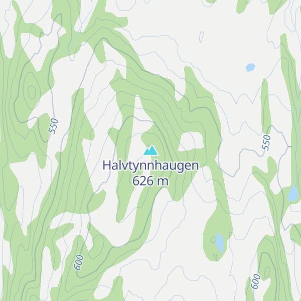 Map of Halvtynnhaugen