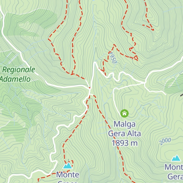 Map of Rifugio Passo Crocedomini