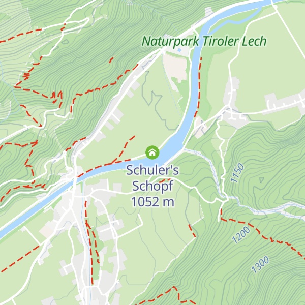 Map of Schuler's Schopf