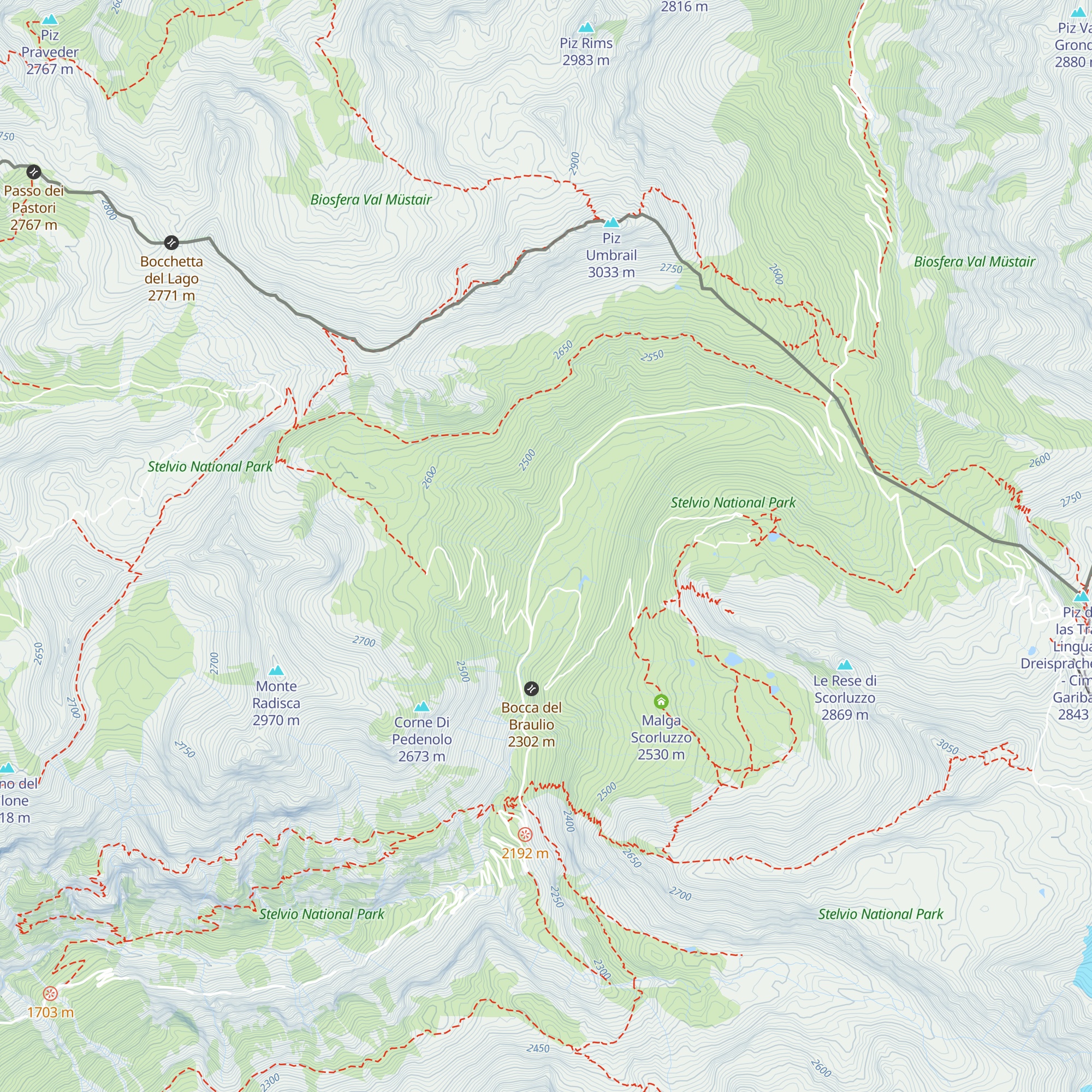 Malga Valle di Sotto map